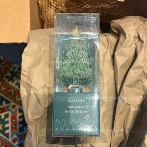 Sur La Table Christmas Tree Bottle Stopper